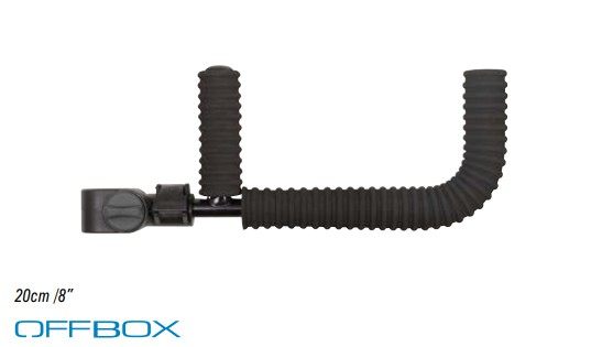 Кронштейн угловой неопреновый двойной короткий OFFBOX 36 - RIPPLE BAR-DOUBLE - SHORT