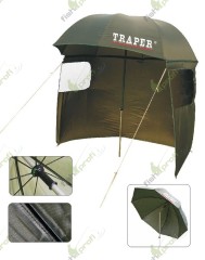 Зонт рыболовный 250см с задней стенкой ТРАПЕР