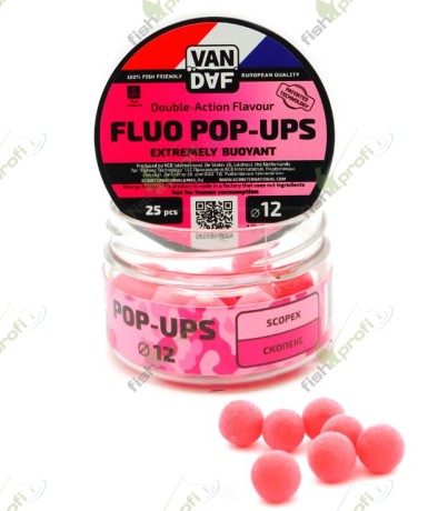 Поп-апы VAN DAF Скопекс, 12 мм. 25 шт