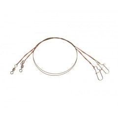 Поводок Flagman 19 вол 10кг 25см 2шт