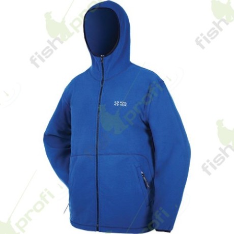Куртка NovaTour БАЙКАЛ флис синий р-р 56-58/XL