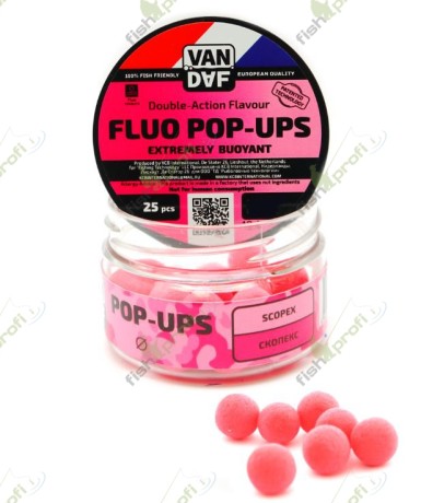 Поп-апы VAN DAF Скопекс, 15 мм. розовый