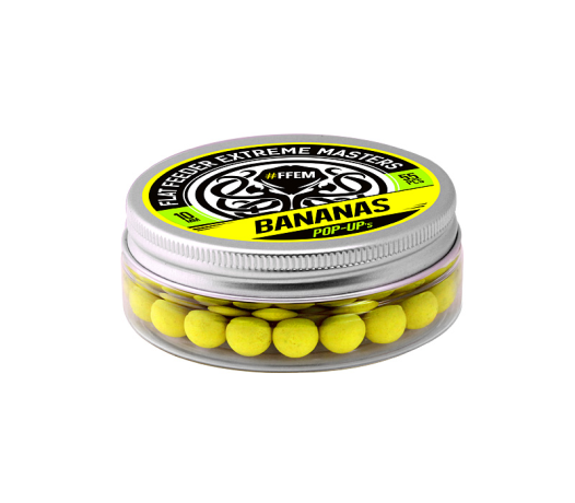 FFEM Pop-Up Bananas - Плавающие бойлы (Банан с ананасом) 10 мм.