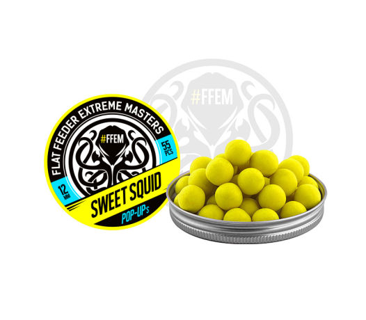 FFEM Pop-Up Sweet Squid - Плавающие бойлы 12 мм.