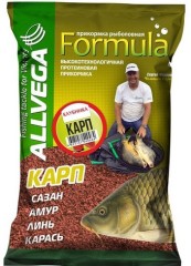 Прикормка ALLVEGA &quot;Formula Carp Strawberry&quot; 0,9кг (КАРП КЛУБНИКА)