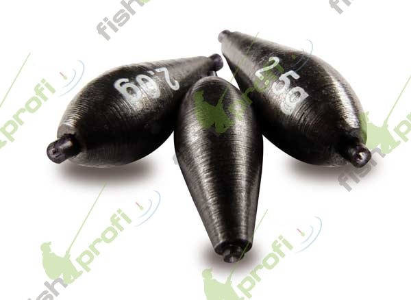 Грузило Preston INLINE OLIVETTE Оливка 0,9 гр