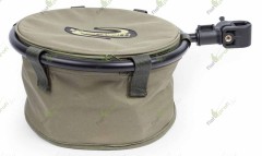 Ведро для прикормки с креплением KORUM SPEED FIT GROUND BAIT BOWL AND HOOP