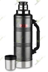 Термос бытовой ARCTICA (Арктика) вакуумный (для напитков) 2200 мл., цвет черный