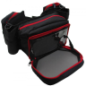 Пояс-держатель удилища + сумка спиннингиста "STAKAN-8" цвет - Черный