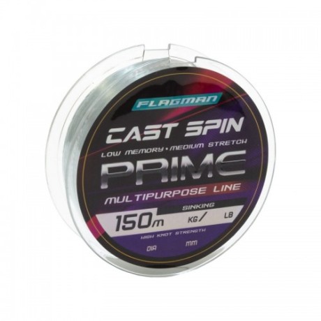 Леска Flagman Prime Cast Spin 150м 0,30мм