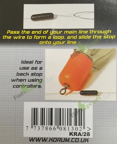 Стопор для карпового монтажа KORUM RUBBER/BRAID STOPSE LARGE