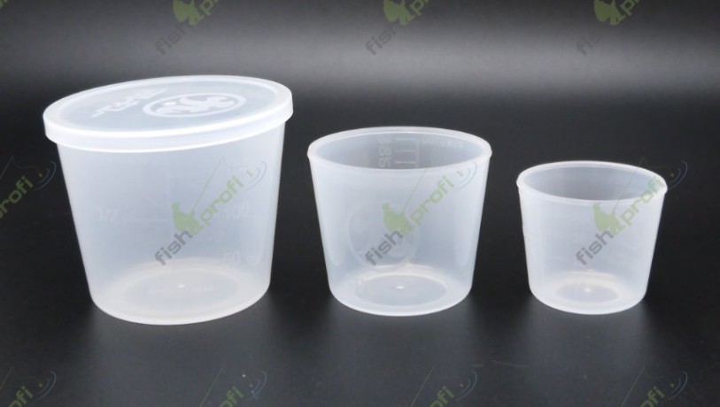 Набор мерных стаканчиков для замешивания прикормок и насадок  Marukyu 3 шт.