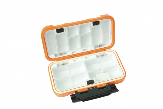 Контейнер для крючков и рыболовных мелочей средний (16 секций)