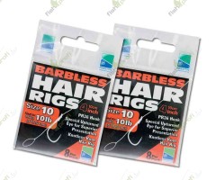 BARBLESS HAIR RIGS SHORT Поводок для волосяной остнастки 10см №10