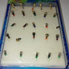 Мормышки вольфрамовые Набор № 3  (упак 25шт)