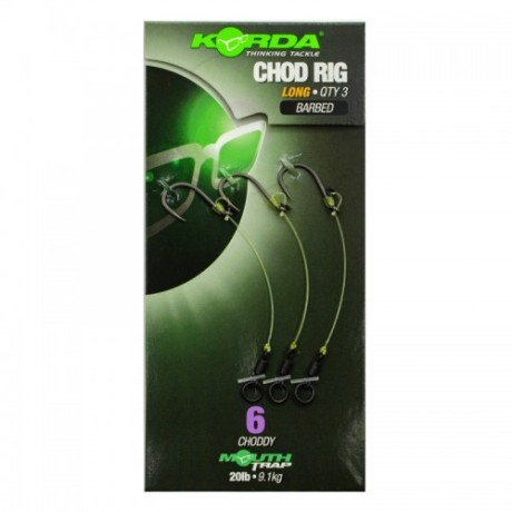 Поводок готовый Korda Chod Rig Long 2,5см №6 3шт