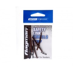 FLAGMAN Вертлюжок быстросъемный Flat Feeder №7 5шт