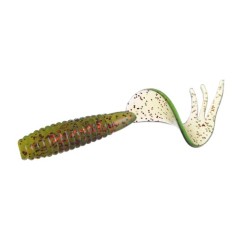 Твистер Flagman Trident 2&quot; Green pumpkin lime 5см 12шт