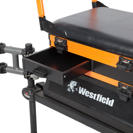 Стул рыболовный с ящиком и спинкой Westfield