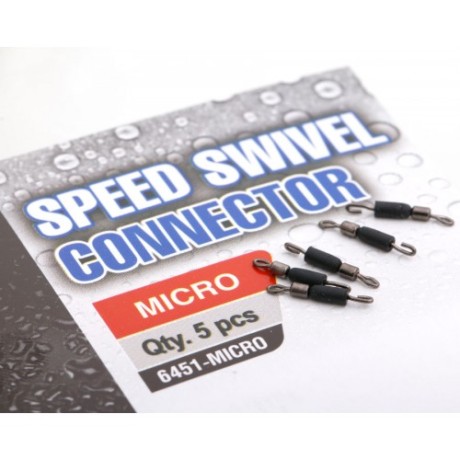 FLAGMAN Вертлюжок быстросъемный Speed Swivel Connector Micro 5шт