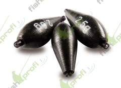 Грузило Preston INLINE OLIVETTE Оливка 1,75гр