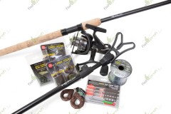 Набор для ловли усача KORUM BARBEL KIT (удилище, катушка, леска)