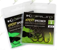 XPERT SPECIMEN MICRO BARBED HOOKS Крючки карповые №12