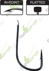 Крючки YAMAME Hikara (Япония)  черный хром №6 ТРАПЕР