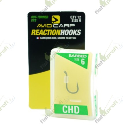 AVID CARP HOOKS - CHOD BARBED Крючок карповый № 4