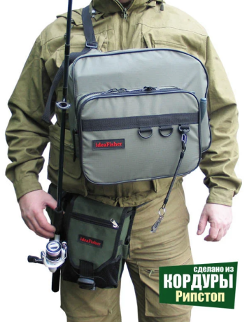 Рюкзак-слинг для ходовой рыбалки "РыбZak-10"