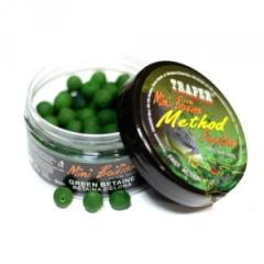 Бойлы 9 мм 50гр Метод Бетаин Traper (ТРАПЕР) Method Boilies Green Betaine