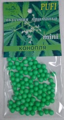 PUFI вкусовая приманка пенопласт mini конопля