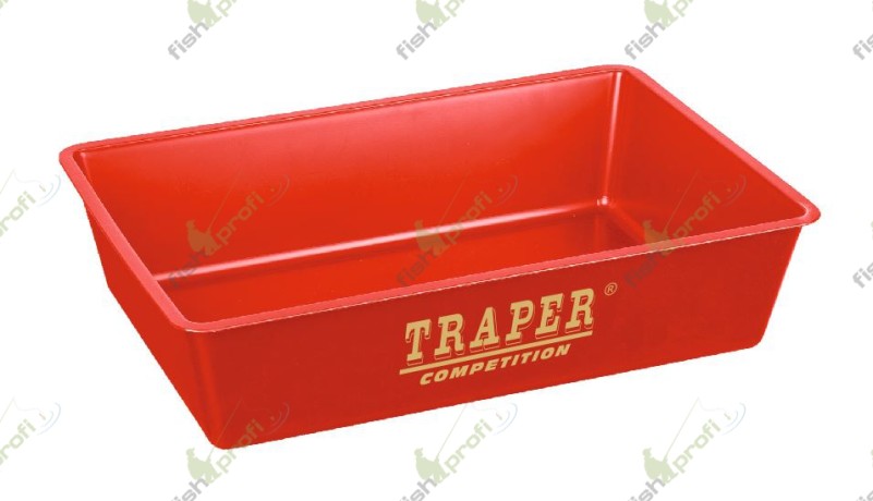 35033 Таз-кювета TRAPER для прикормки красный 50х33см