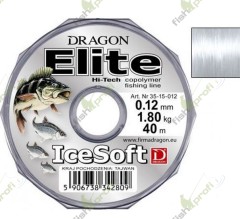 Леска зимняя Dragon Elite Ice Soft 0,20mm /40м.