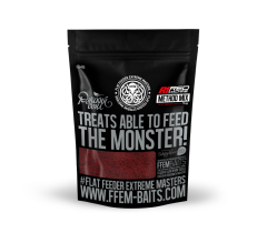 Методная прикормка FFEM Method Mix Red Machine 1кг.