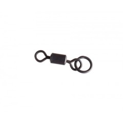 FLAGMAN Вертлюжок с кольцом Flat Feeder Rings Swivels №4 5шт