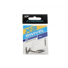 Вертлюг тройной Flagman Swivel X-3 #14