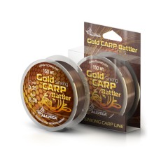 Леска монофильная ALLVEGA &quot;Gold Carp Battler&quot; 150м 0,28мм (9,75кг) коричневая, тонущая