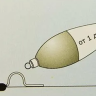 Крепление для глухой оснастки поплавка "Три кита"