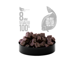 FFEM BLACK HALIBUT pellets - Пеллетс насадочный 8 mm.