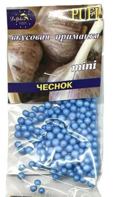 PUFI вкусовая приманка пенопласт mini чеснок