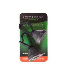 Грузило Carp Pro Back Lead 1,5 oz прорезиненное 43г 2 шт