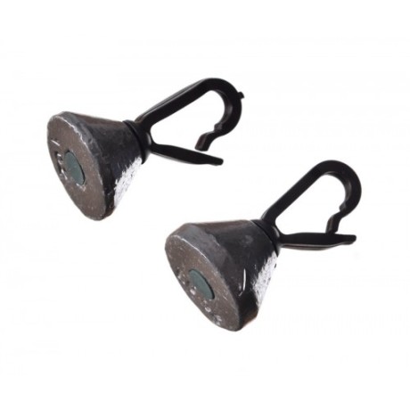 Грузило Carp Pro Back Lead 1,5 oz прорезиненное 43г 2 шт