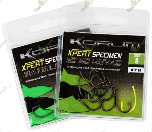 XPERT SPECIMEN MICRO BARBED HOOKS Крючки карповые №8