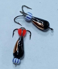 Мормышка Чертик-Капля с длинной коронкой большая 2 гр.