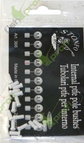 Тефлоновая втулка для резины внутренняя Ф3,5