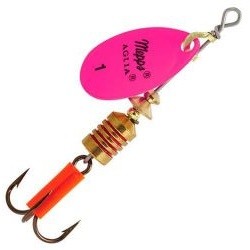 Блесна Mepps Aglia  №1 ( 3.5г) Fluo Rose