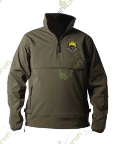 Толстовка AVID CARP SOFTSHELL SMOCK зеленая р-р L