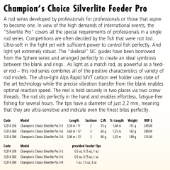 Удилище фидерное 3,60м CHAMPION CHOICE 12' 60gr Browning