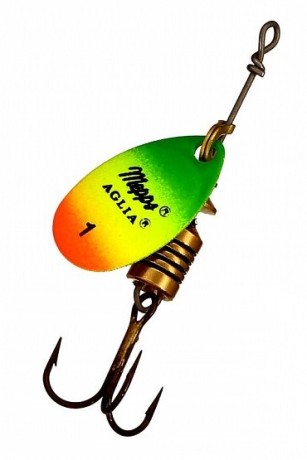 Блесна Mepps Aglia  №1 ( 3.5г) OR/Tiger